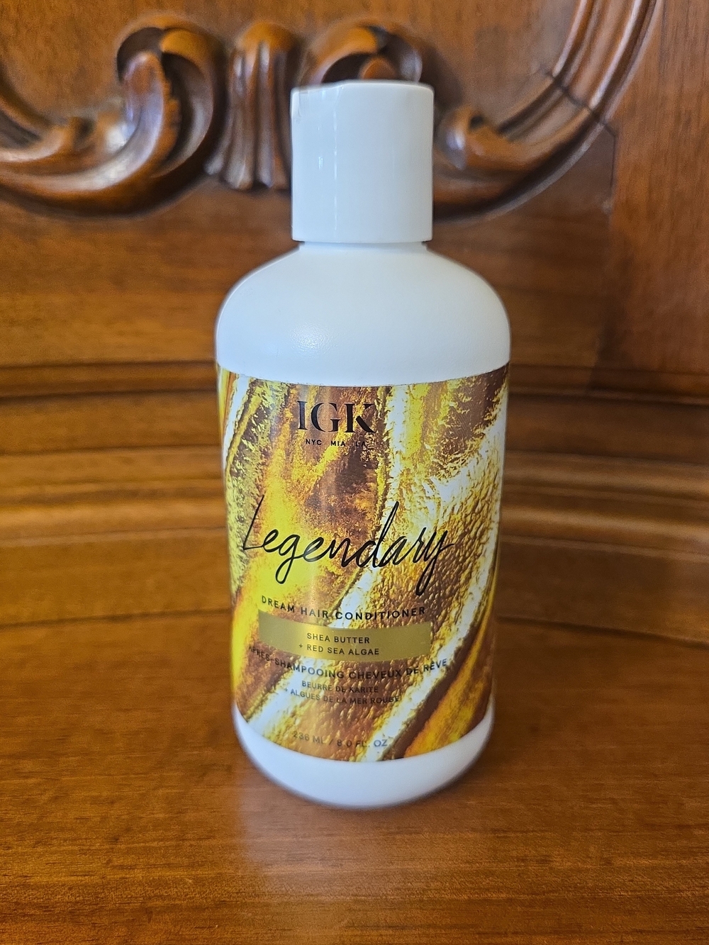 IGK Legendary Dream Hair Conditioner Shea Butter + Red Sea Algae, 8oz-Sealed/New